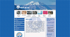 Desktop Screenshot of microair.com